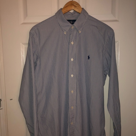 Ralph Lauren button-down collared dress shirt - Picture 2 of 8